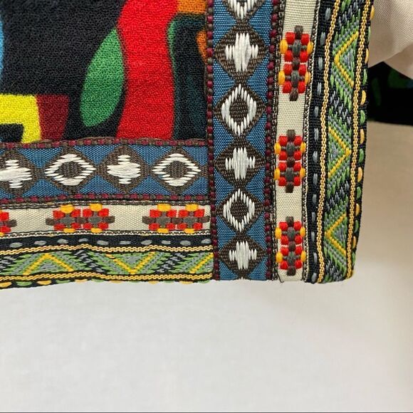 New Without Tags Aporia.As embroidered Floral Cropped Jacket Size Large - Picture 9 of 16